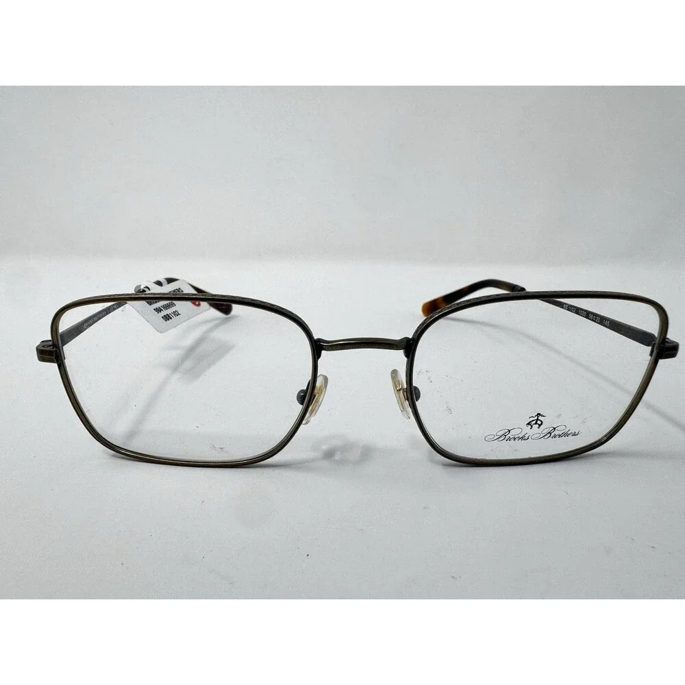 Brooks Brothers BB1102 Bronze Brown Eyeglass Frames New Old Stock 56-20-145